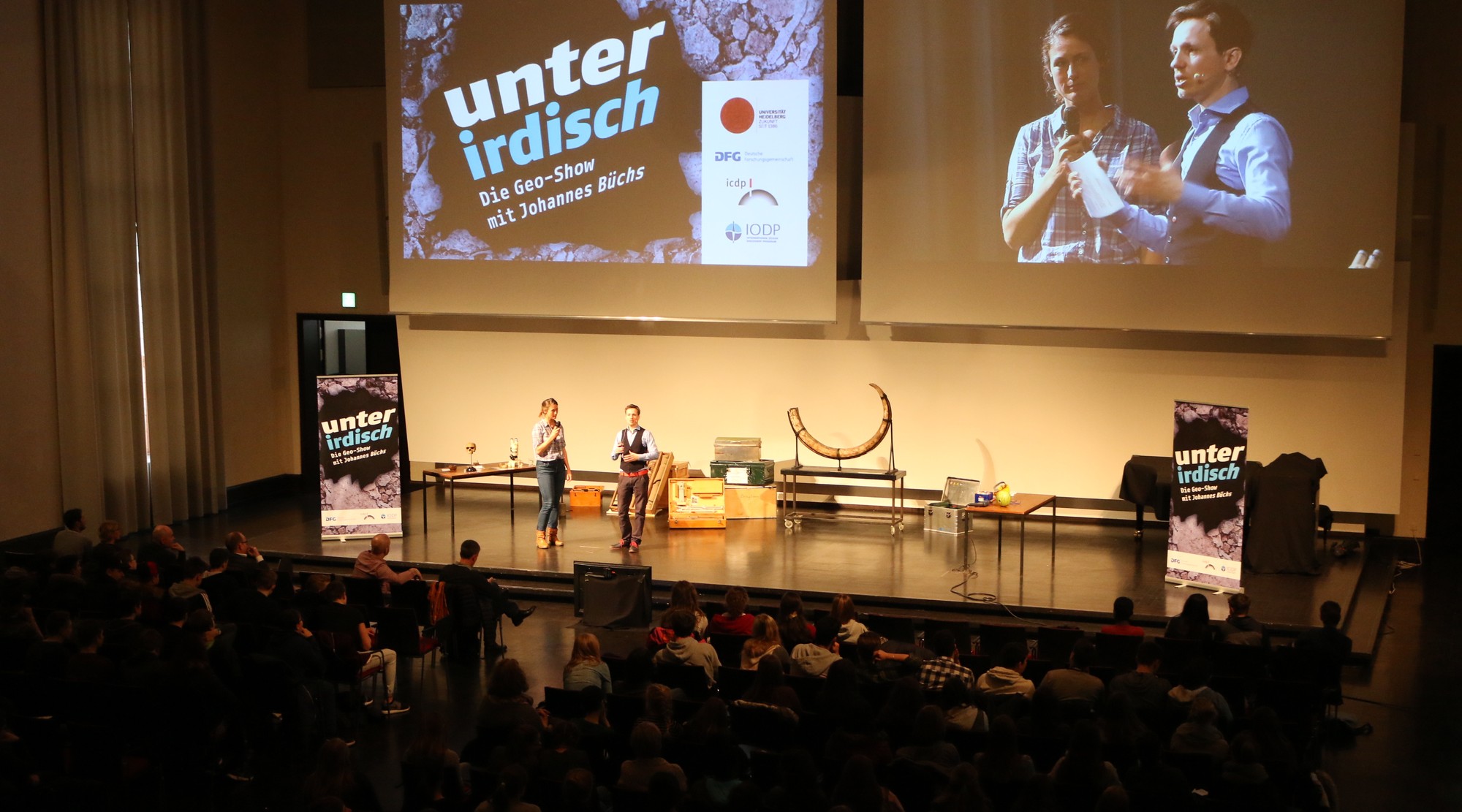 unterirdisch Slide background